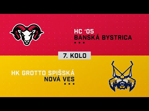 7.kolo štvrťfinále HC 05 Banská Bystrica - HK GROTTO Spišská Nová Ves HIGHLIGHTS