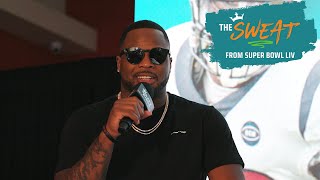 How Carlos Hyde handled changing cities in the offseason | The Sweat from Super Bowl LIV