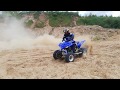 Awaria yamahy. Seba zgubił szpadel a Marian sie cyka atv riders quad  yamaha raptor 350 ls cb500