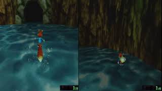 Bottom of Waterfall Movement Comparison