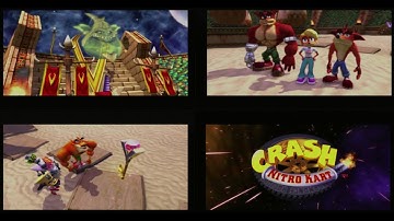 Crash Nitro Kart - Adventure Mode, Cutscenes, & Bosses