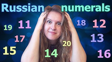 #20 Russian numerals. Part 2: 11, 12... / Russian numbers - learn to count in Russian