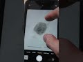 Fingerprint on a wedding ring