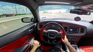 DAYTIME POV IN MY 600HP DODGE CHARGER SCAT PACK