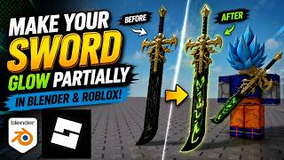 How to Add Glowing Parts to a Sword in Roblox Studio