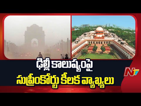 Supreme Court Key Comments on Delhi Pollution | Special Report | NTV Telugu - NTVTELUGU