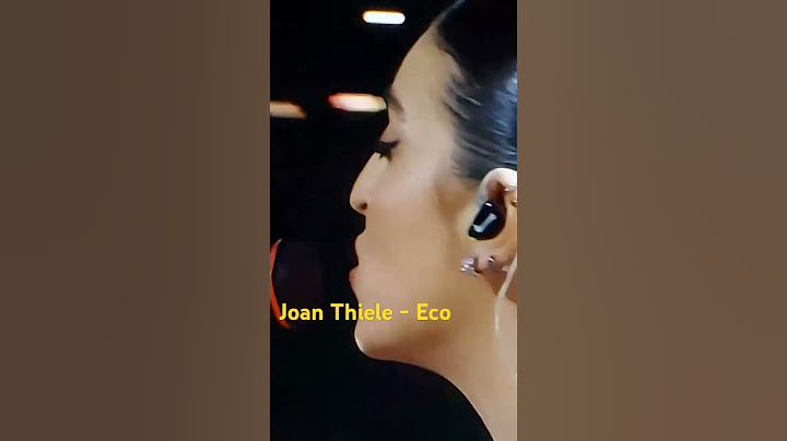 JOAN THIELE - ECO (SANREMO 2025) 💥