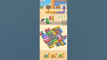 Level 43: we continue to play the game Car Jam Solver #games #gaming #shorts