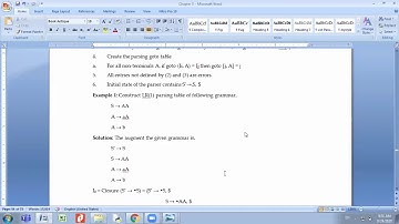 Compiler Design and Construction(CDC) Lecture | 24 Sept | 20