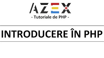 Tutoriale de PHP - 1. Introducere în PHP
