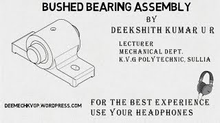 SOLID EDGE - BUSHED BEARING ASSEMBLY