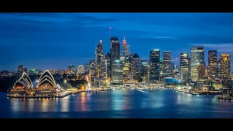 Sydney Australia Walking Tour - Busy George Street @ Evening | 4K HDR