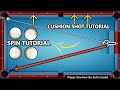 Spin and Cushion shot Tutorial in 8 Ball Pool