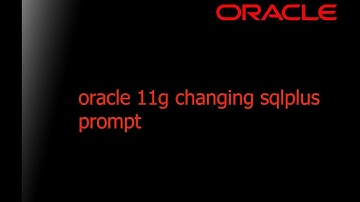 oracle 11g changing sqlplus prompt