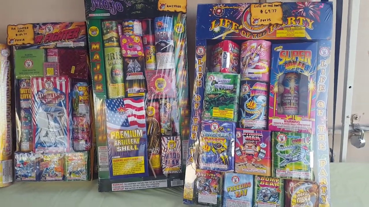 Blackjack fireworks demo day sales 4/13/2019 YouTube