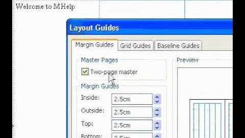Microsoft Office Publisher 2003 Structure the page with layout guides