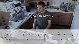 Jacob Mann “Nightmare” solo transcribed