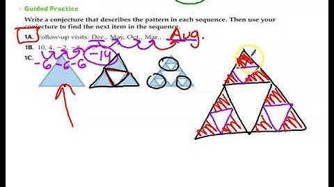 Unit 2 .1 Conjectures and Counterexamples