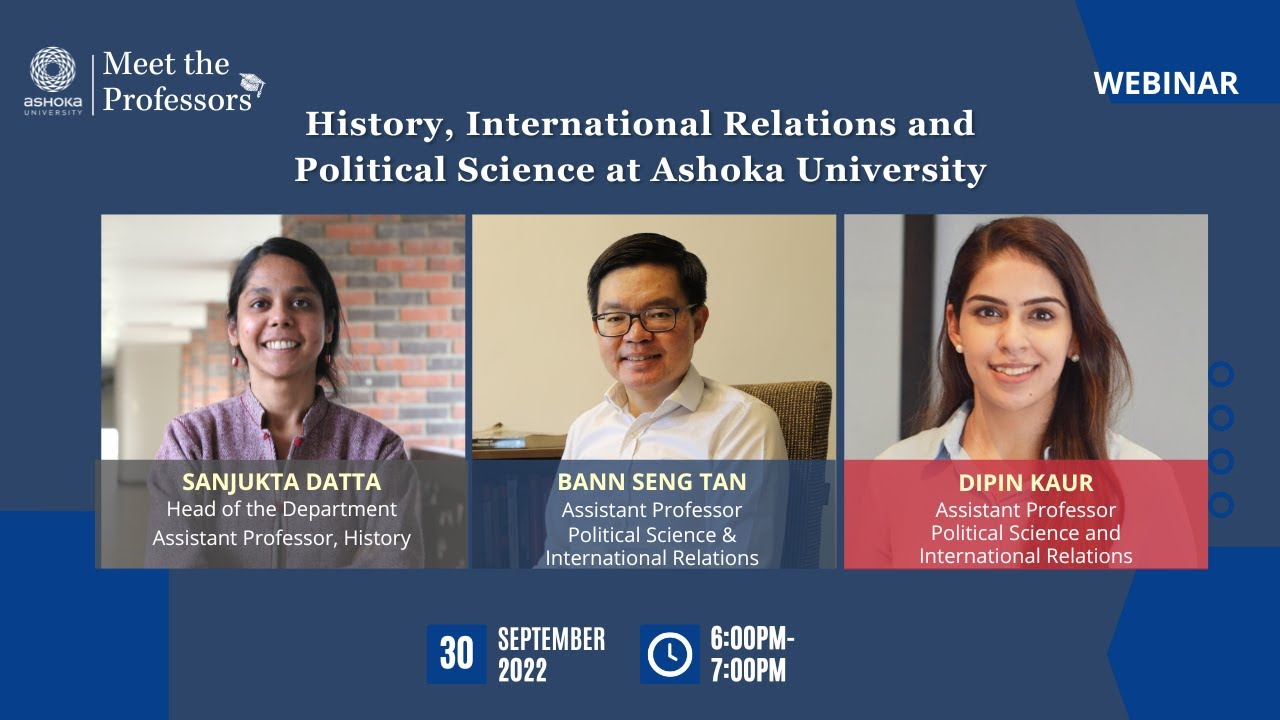MeetTheProfessors History, International Relations and Political