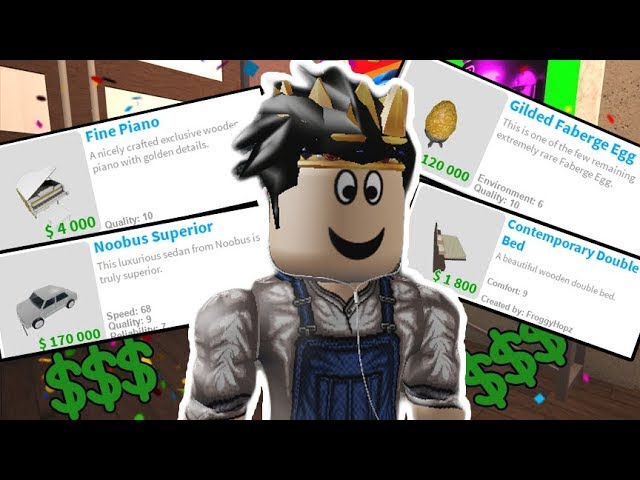 I Built A Bloxburg House With Expensive Items Only Oh Dear Youtube - how to change object quality in robloxbloxburg youtube