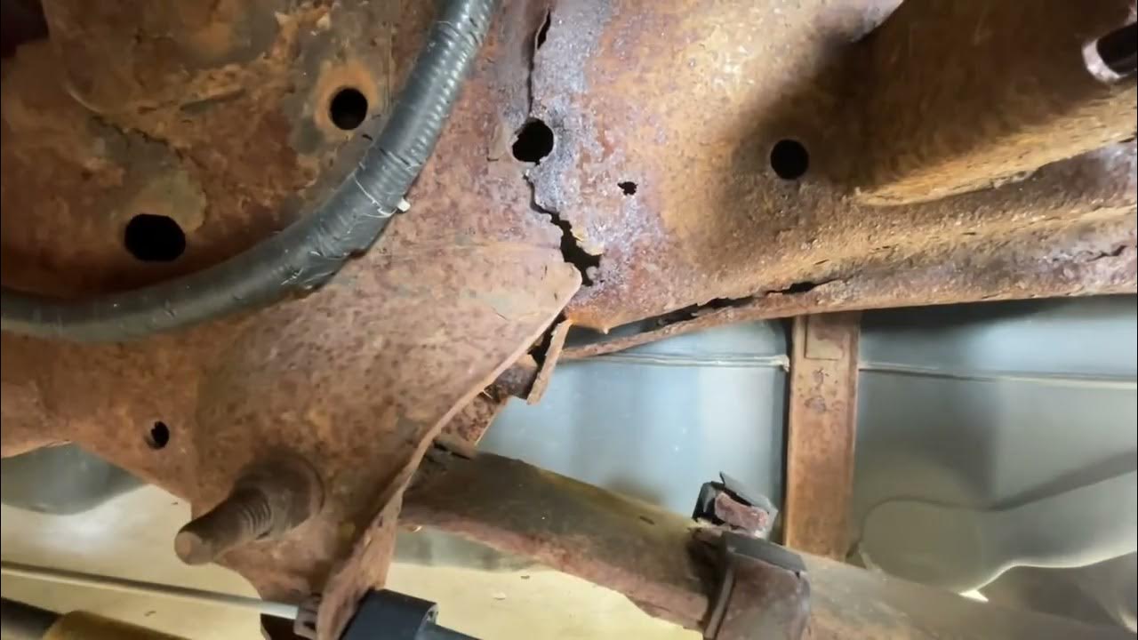 Rusted F-150 frame, how bad do these get and should we fix this one