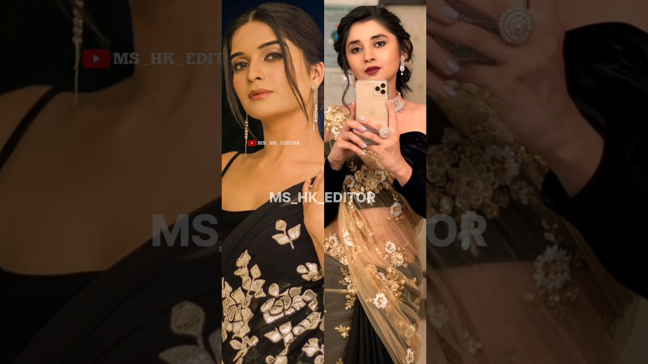 Bhavika Sharma Vs Kanika Mann Beautiful Look 💜 |  Your Favorite Actress 😍 