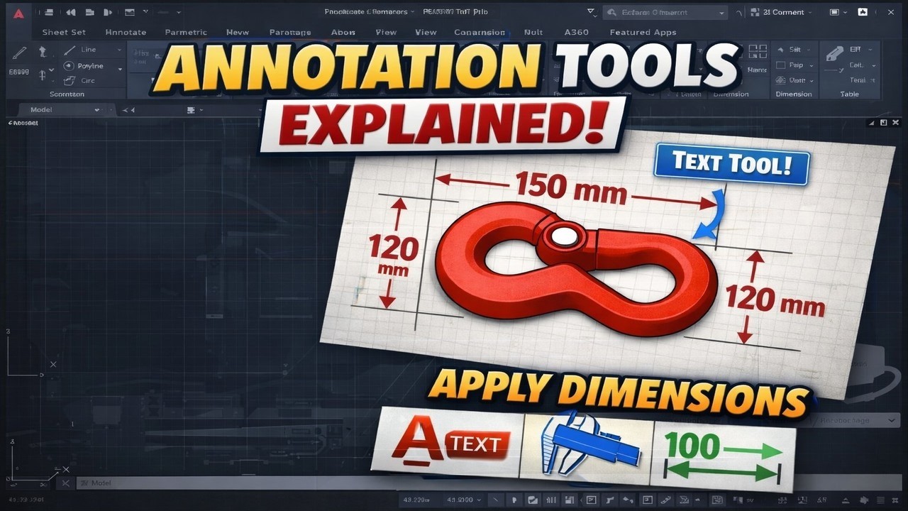 AutoCAD Annotation & Dimensions EXPLAINED – Stop Making These Mistakes!