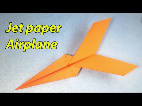 Cách gấp máy bay giấy bay mãi không rơi, máy bay giấy dễ bay thật xa 