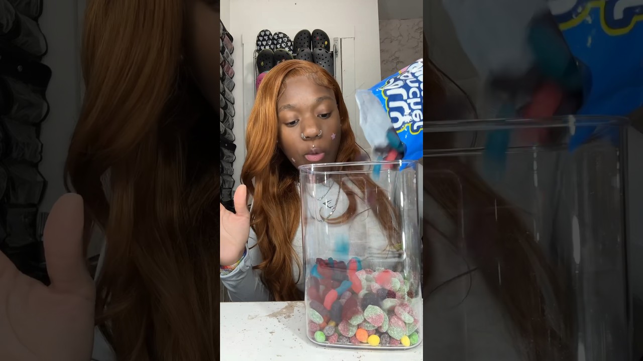 Vickey cathey makes a Candy salad 🍭🥗