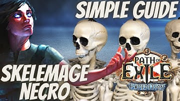 POE 3.15 Build Skeleton Mage Necromancer