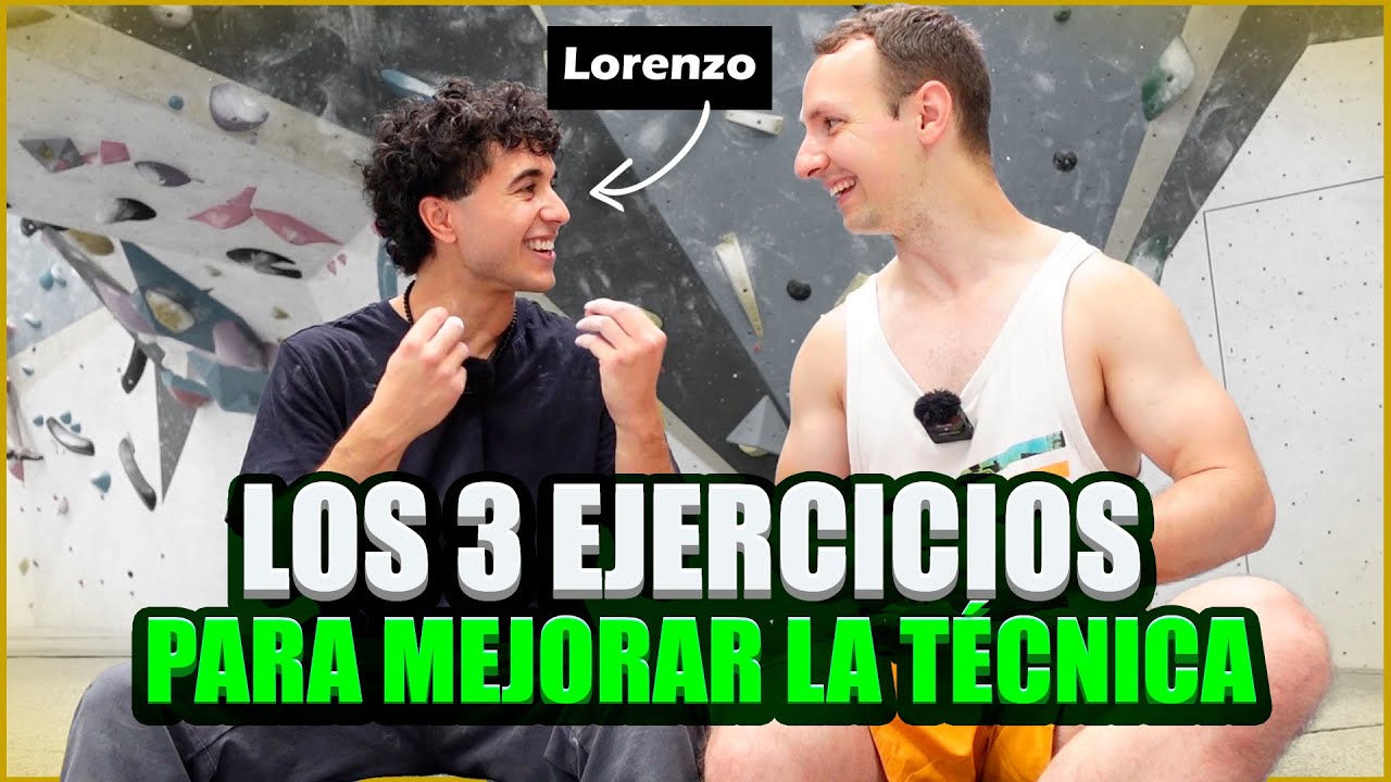 Utiliza estos 3 ejercicios para mejorar tu técnica de escalada ft. Lorenzo 🇮🇹 | Sharma Climbing BCN