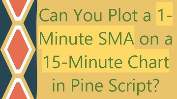Can You Plot a 1-Minute SMA on a 15-Minute Chart in Pine Script?