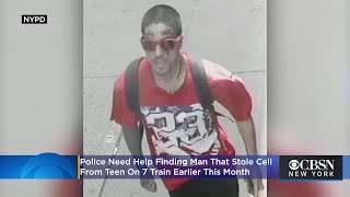 NYPD: Teen's Cellphone Stolen On Subway At Queens Station