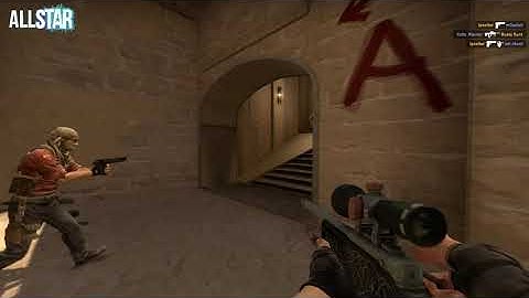 Collateral Kill. CSGO Mirage Competitive!