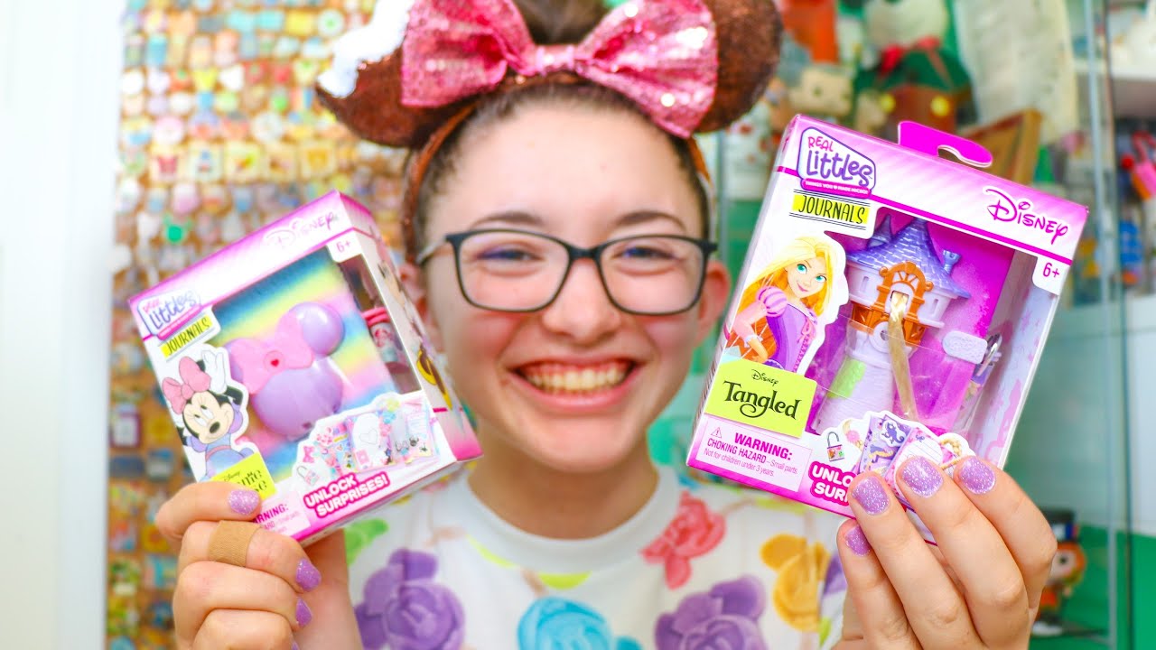 NEW Disney Real Littles Journals Unboxing & Review! 