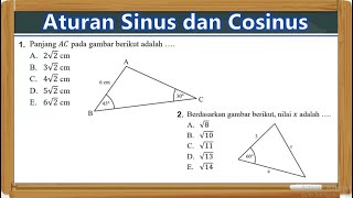 How to Solve Problems Using the Sine and Cosine Rules