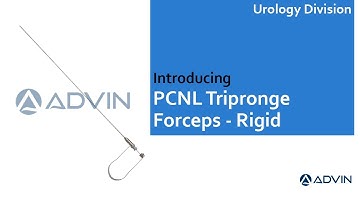 Advin PCNL Tripronge Forceps - Rigid | Rigid PCNL Forceps | Rigid Triprong Forcep | PCN Rigid Forcep
