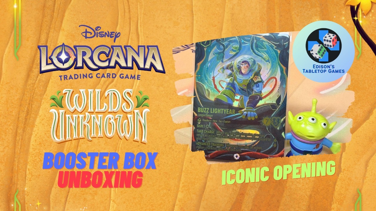 Disney Lorcana - Unboxing - Wilds Unknown (Iconic Opening)