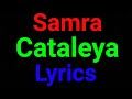 Cataleya | Samra | Lyrics