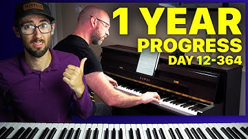 1 Year Adult Piano Progress as an Absolute Beginner | Pianist Reacts