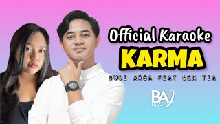 (Official Karaoke) KARMA - Budi Arsa feat Gek Tia