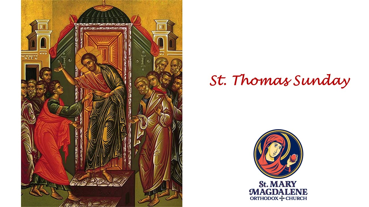 Hours & Divine Liturgy for St. Thomas Sunday - May 1, 2022 - YouTube