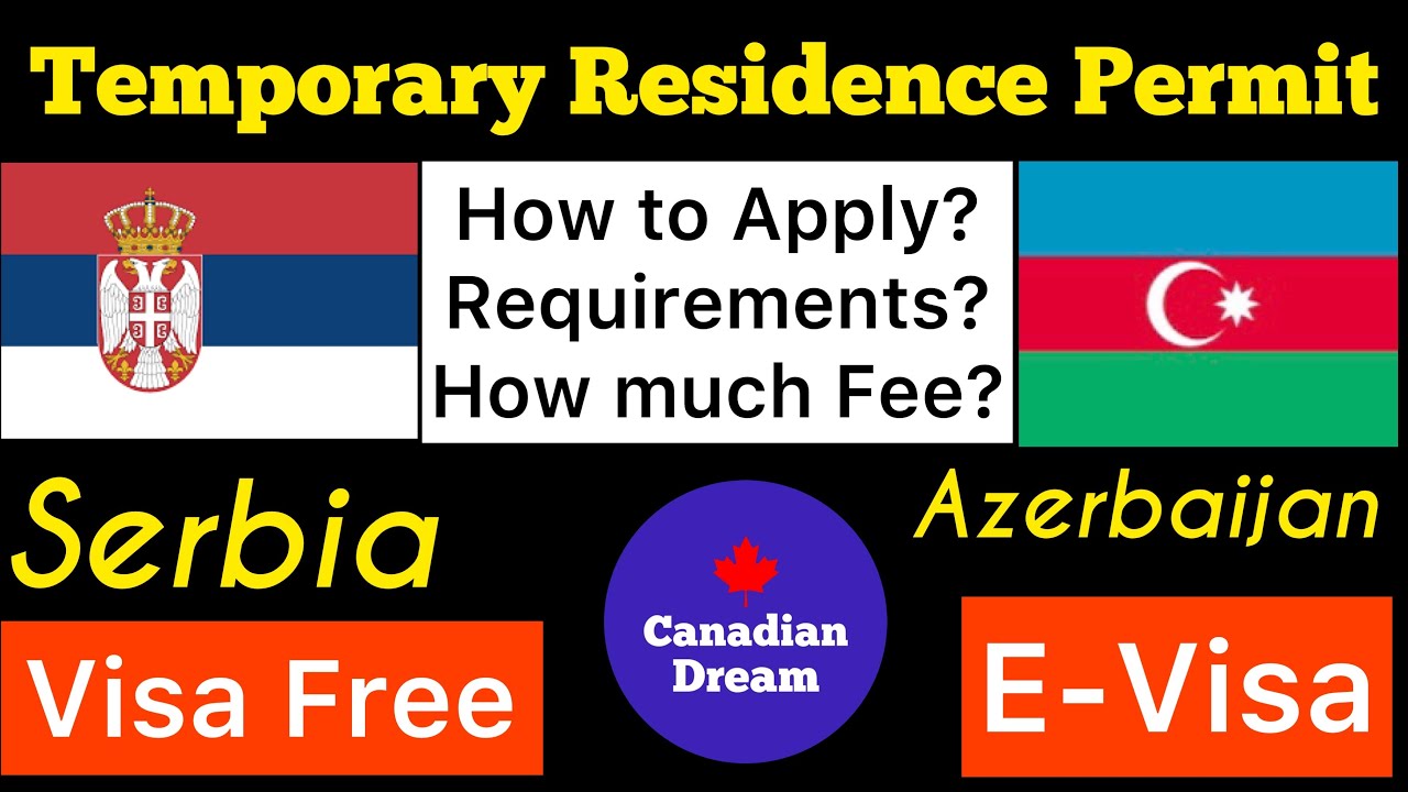Serbia Trc Azerbaijan Trc Europe Visa Free Entry Live In Europe Small Business In Europe Youtube