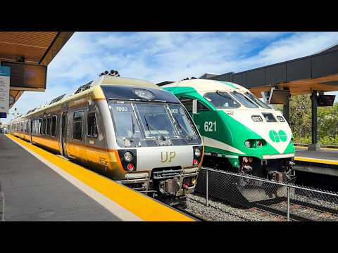 Suburban Trains in Toronto, Canada 🇨🇦 | GO Transit and UP Express | 2026