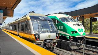 Suburban Trains in Toronto, Canada 🇨🇦 | GO Transit and UP Express | 2026