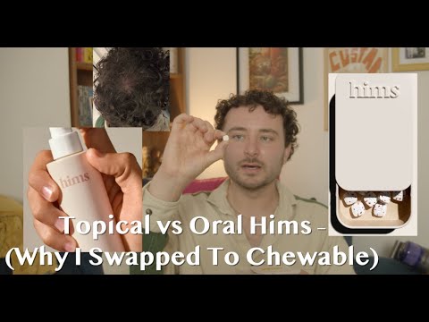 I Swapped Topical to Oral | Hims Finasteride & Minoxidil Chewable Review (1-Month Update)
