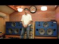 [Old Vid] JBL 4355 Speakers Restored by KENRICK SOUND were Delivered to Mr. Abe's Room on July 2012