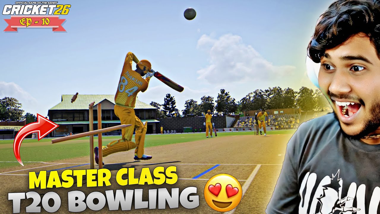 MasterClass Bowling In Club T20!😍 | Career Mode Ep 10 | Cricket 26