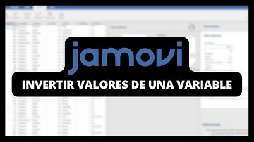 03 | Tutorial JAMOVI 2023 | Invertir valores de una variable