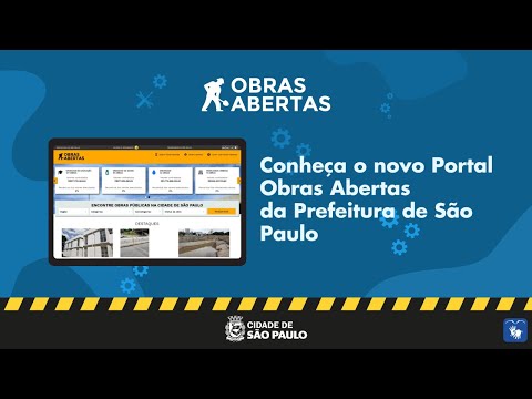 Lançamento do Portal Obras Abertas